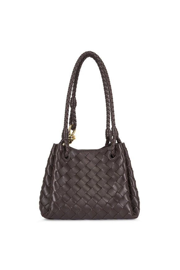 Bottega Veneta Small Parachute Fondant Intrecciato Leather Bag - view 4