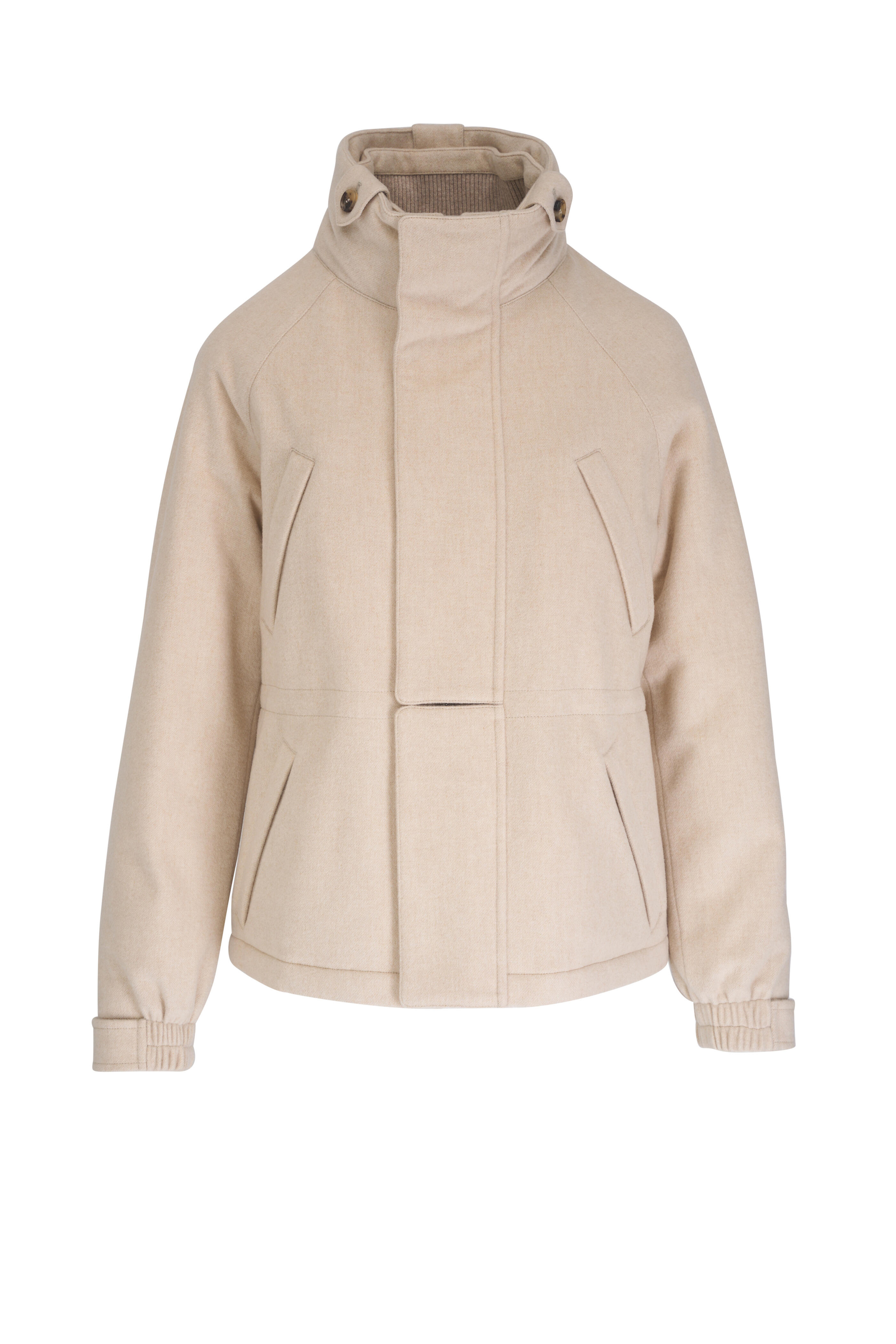 Loro Piana ダークブラウン ジャンパー Loro Piana - Icer Mini Storm System Parka | Mitchell Stores