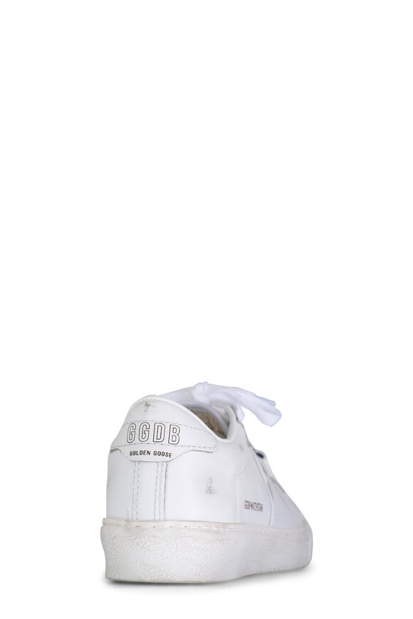 Golden Goose - Matchstar Optic White Shiny Leather Sneaker 