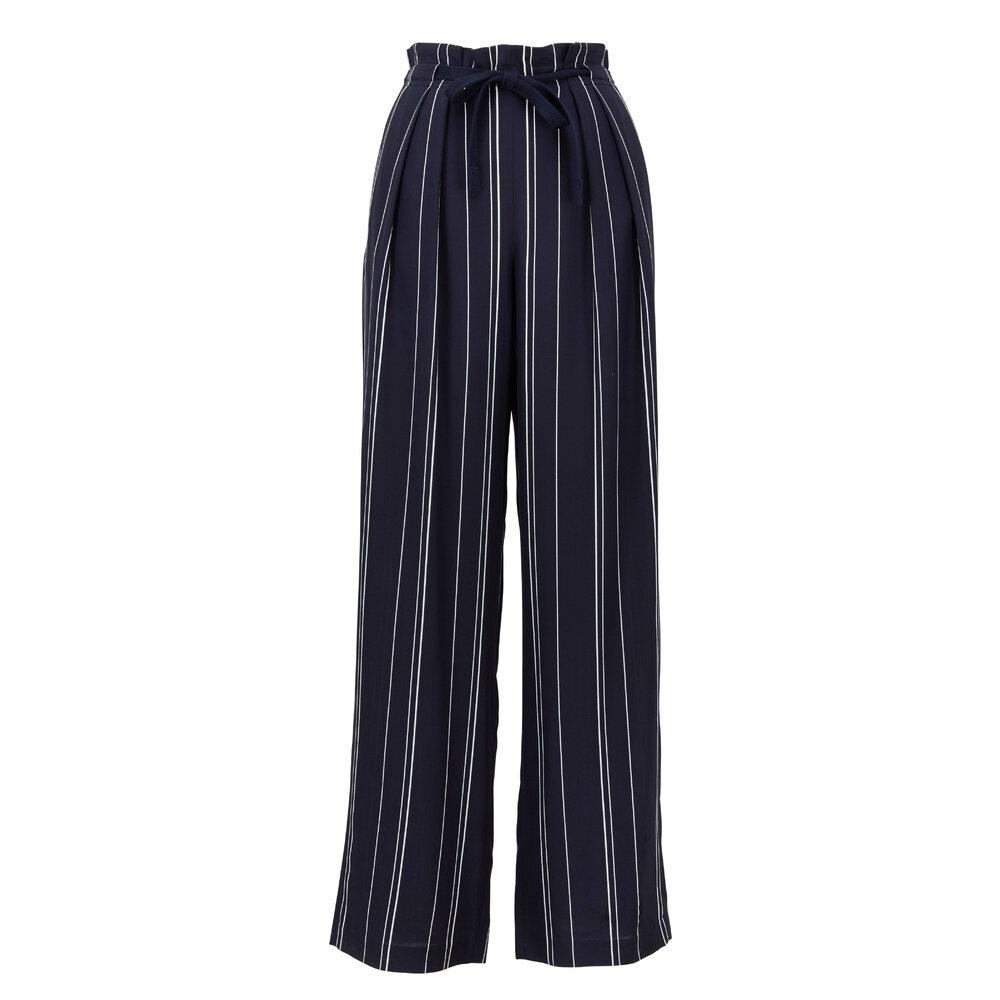 Katie パンツ フロッキードットハイウエストパンツ［M3980］[品番