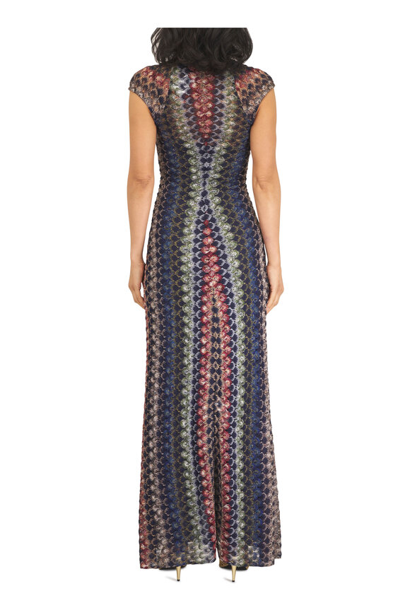 Missoni Multicolor Mélange Maxi Dress - view 4