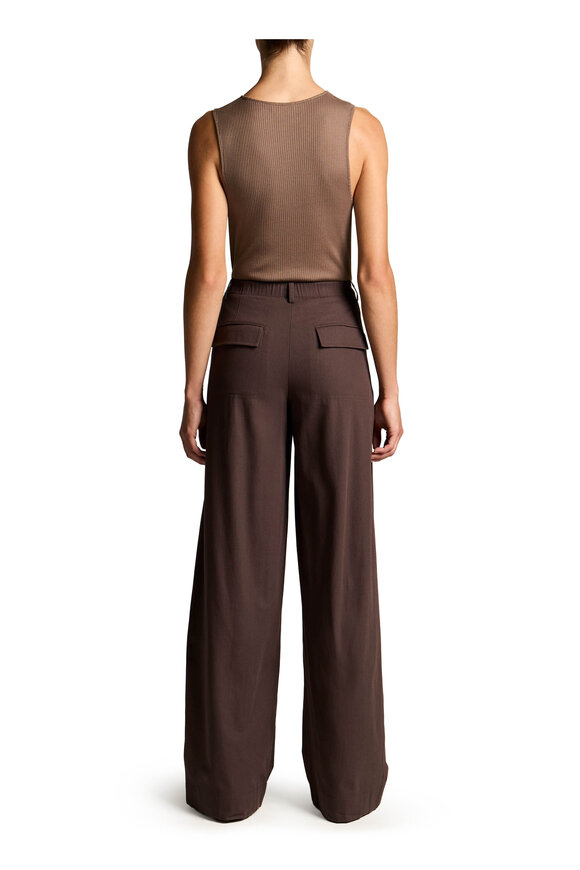 Vince Iron Stretch Cotton Paneled Pant - view 3