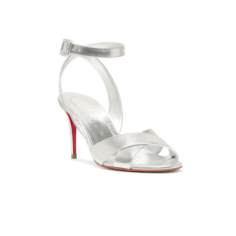 Christian Louboutin - Mariza 85 in Silver | Mitchell Stores