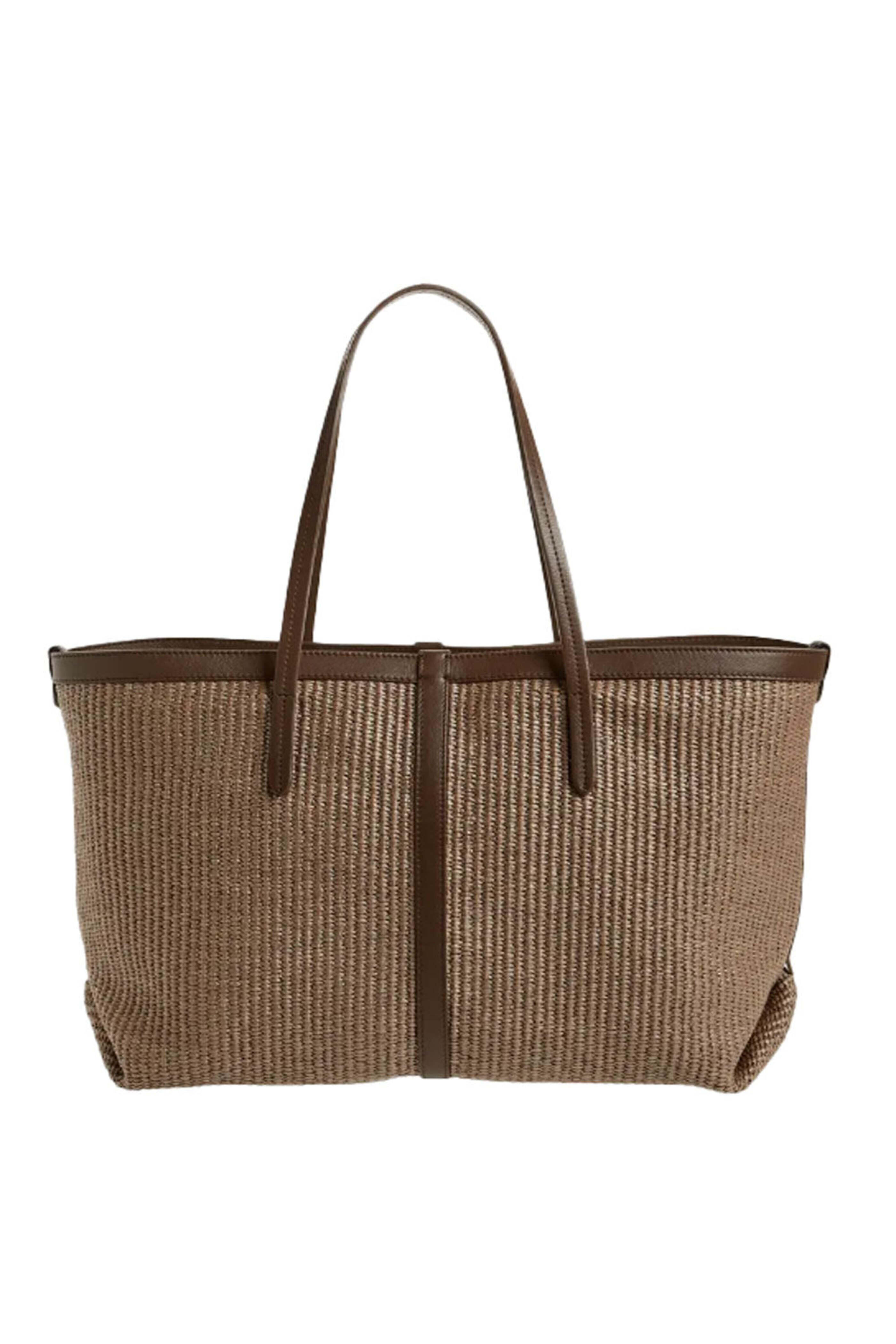 トートバッグ BRUNELLO CUCINELLI Woman Tote bags Blue MB25D2571 C001 BRUNELLO CUCINELLI Woman Tote bags Blue MB25D2571 C001