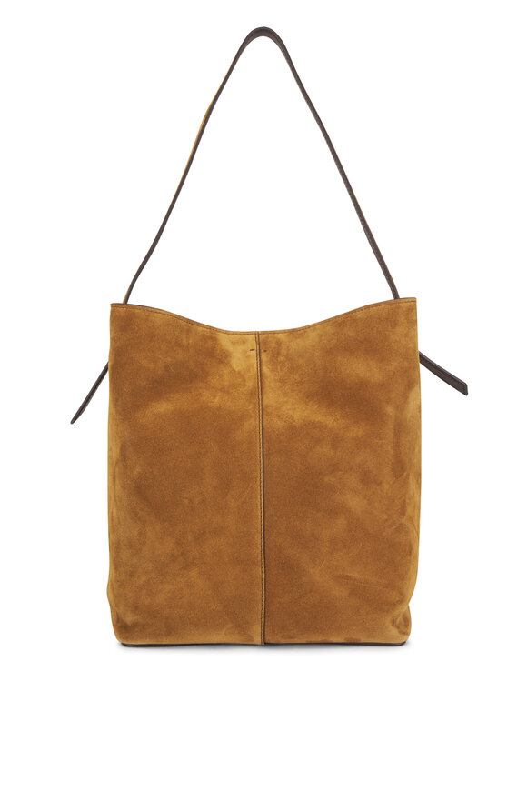 Métier Tilt 22 Marrakech Brown Suede Shoulder Bag - view 1