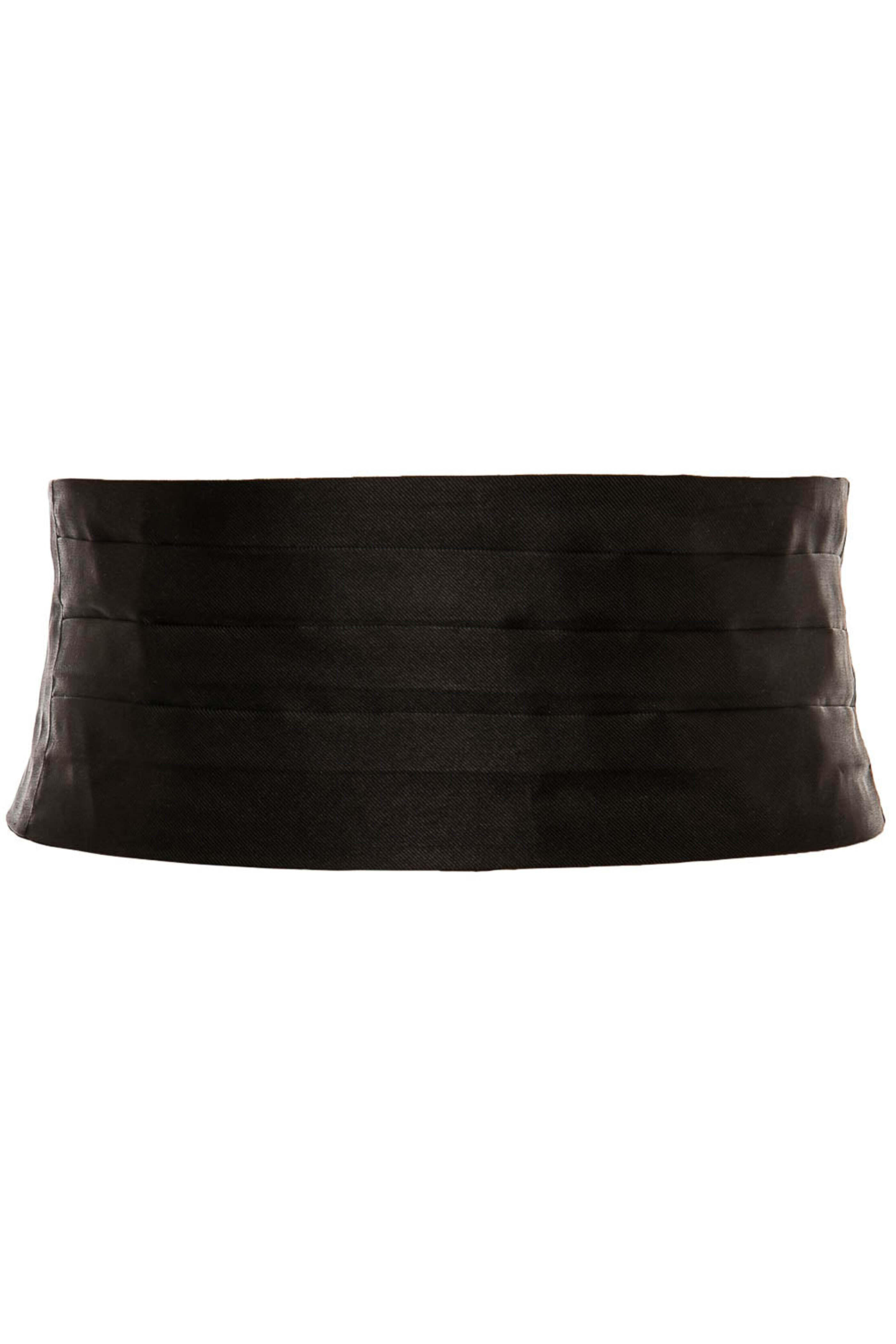 Kiton - Black Silk Grosgrain Cummerbund