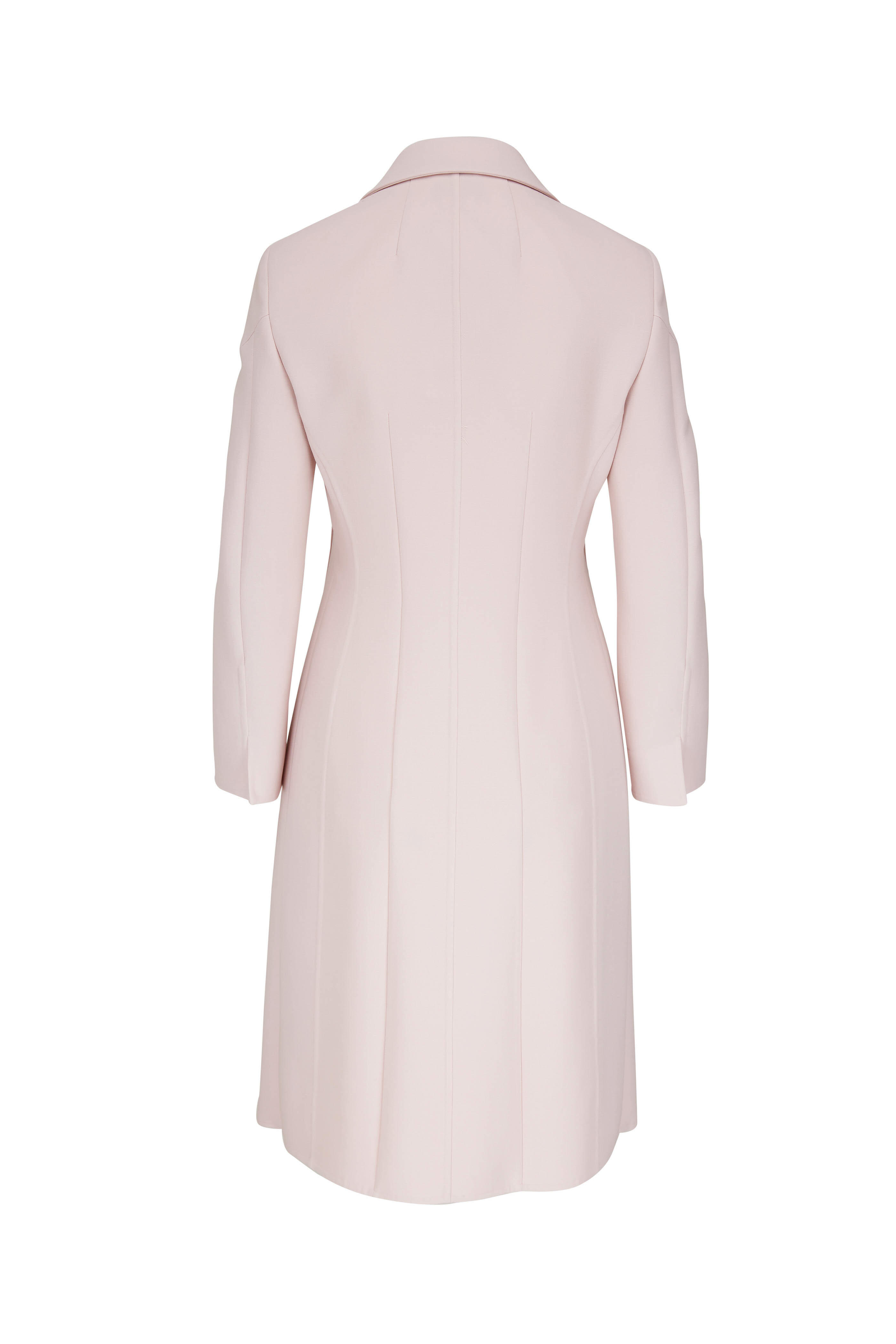 Akris - Pink Double Faced Wool Coat