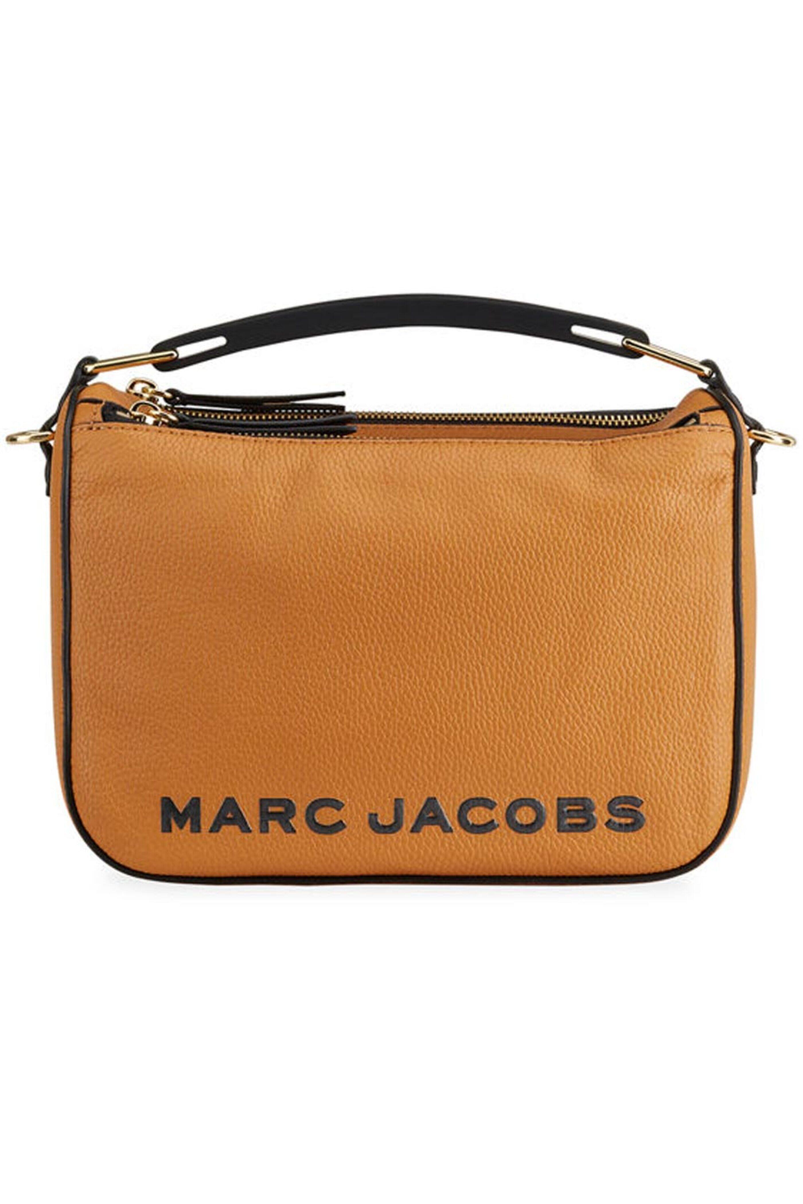 Marc Jacobs/Iris Shoes - The Soft Box Crossbody in Mustard Leather