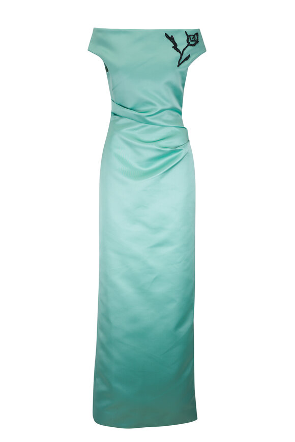 Brunello Cucinelli - Warm White Silk V-Neck Sleeveless Gown