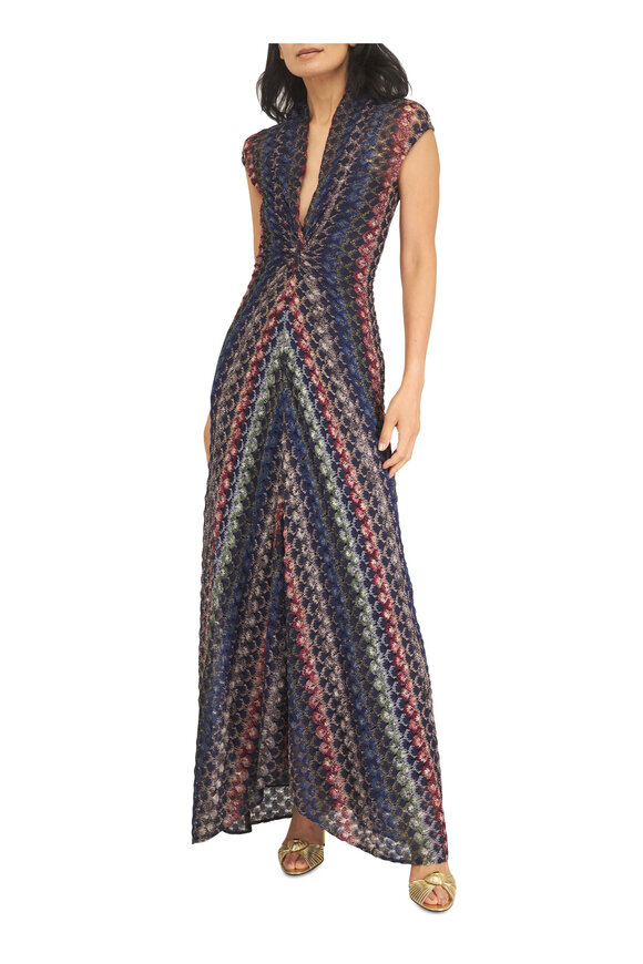 Missoni Multicolor Mélange Maxi Dress - view 2