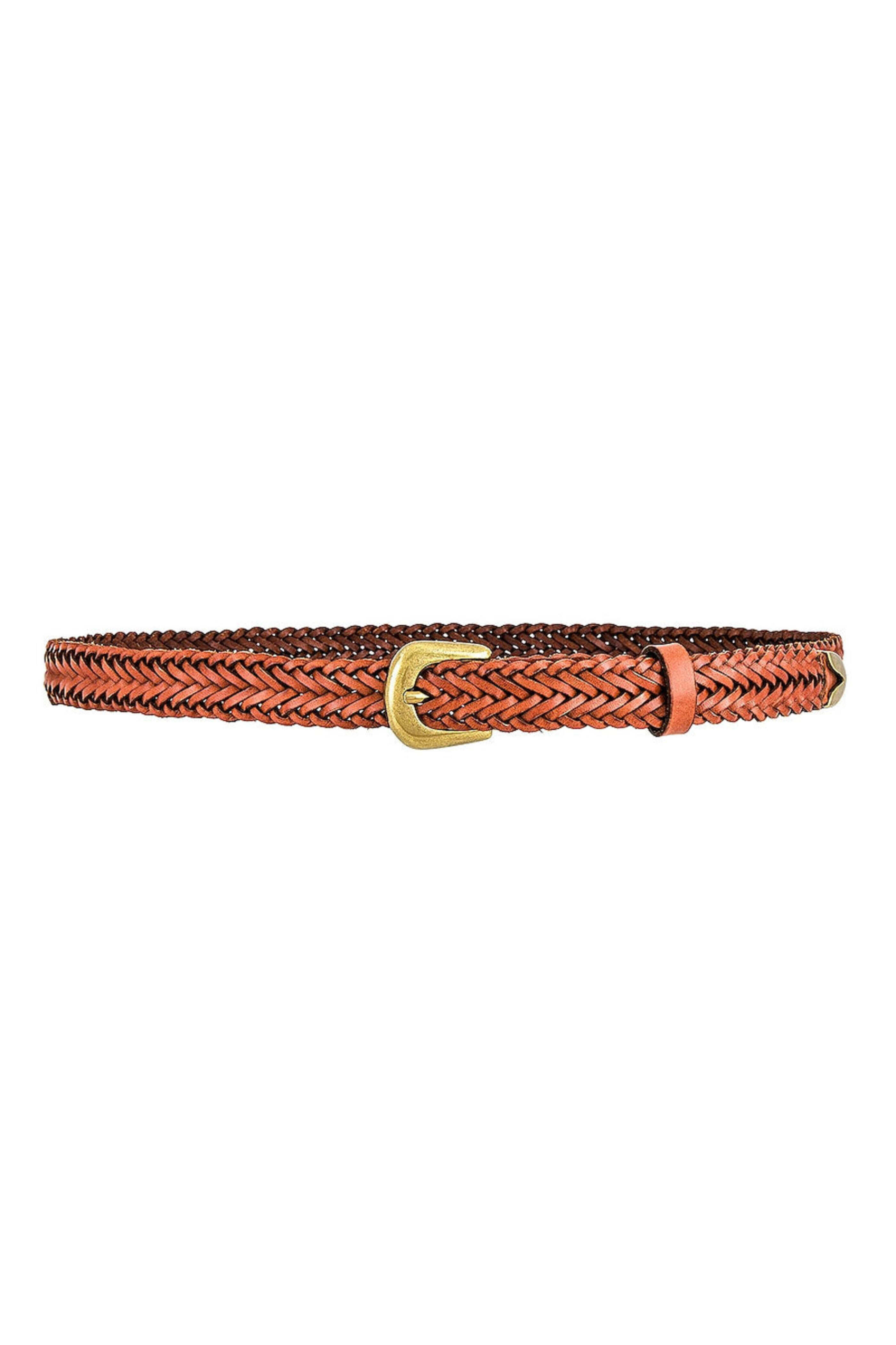 B-Low The Belt - Brass Tiana Mini Leather Belt