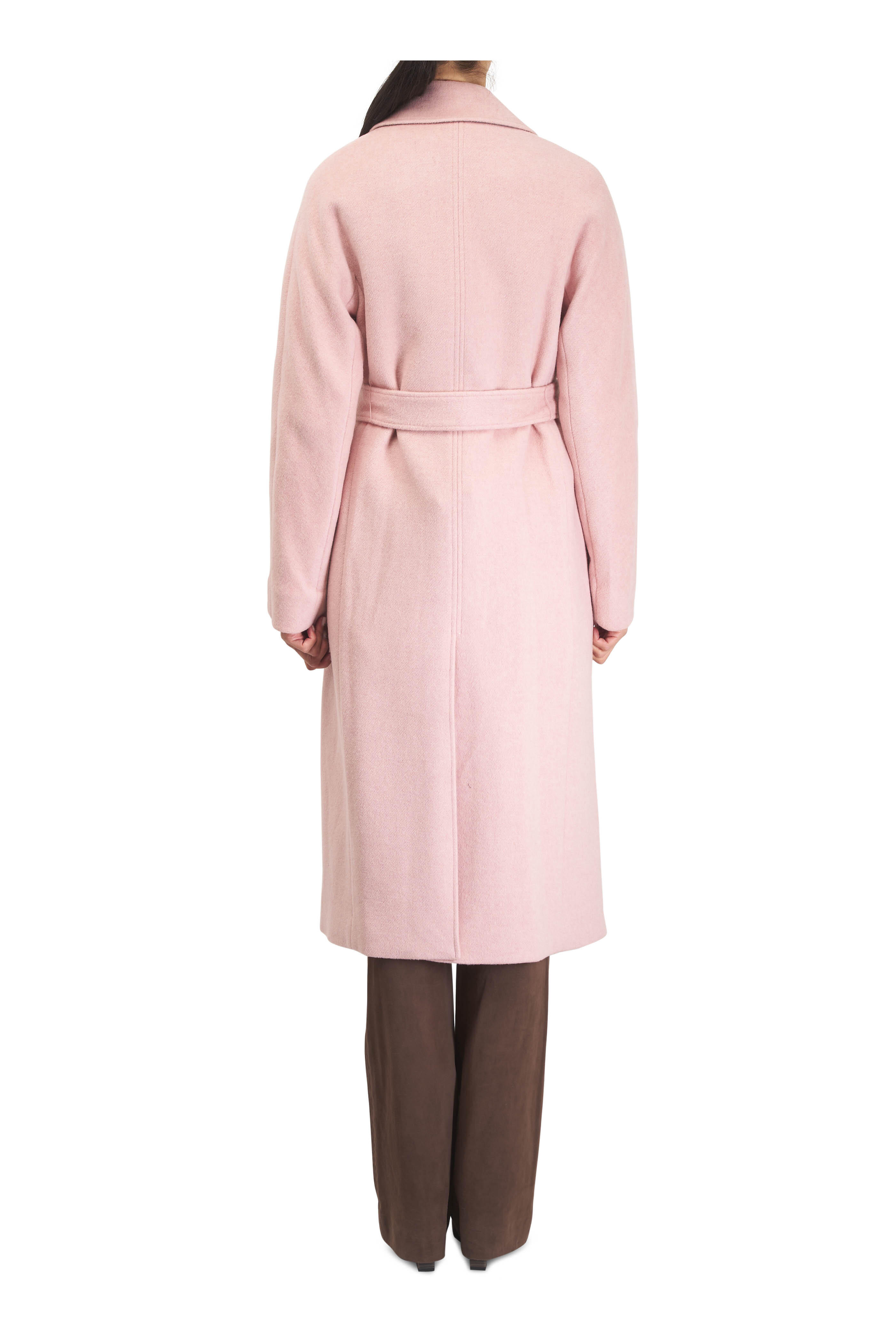 Veronica Beard - Della Petal Double-Breasted Dickey Coat