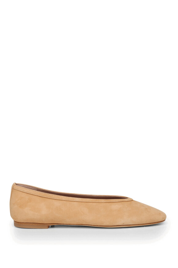 関税送料込【TOTEME】パンプス Totême - Beige Embossed Leather Travel Loafer | Mitchell Stores
