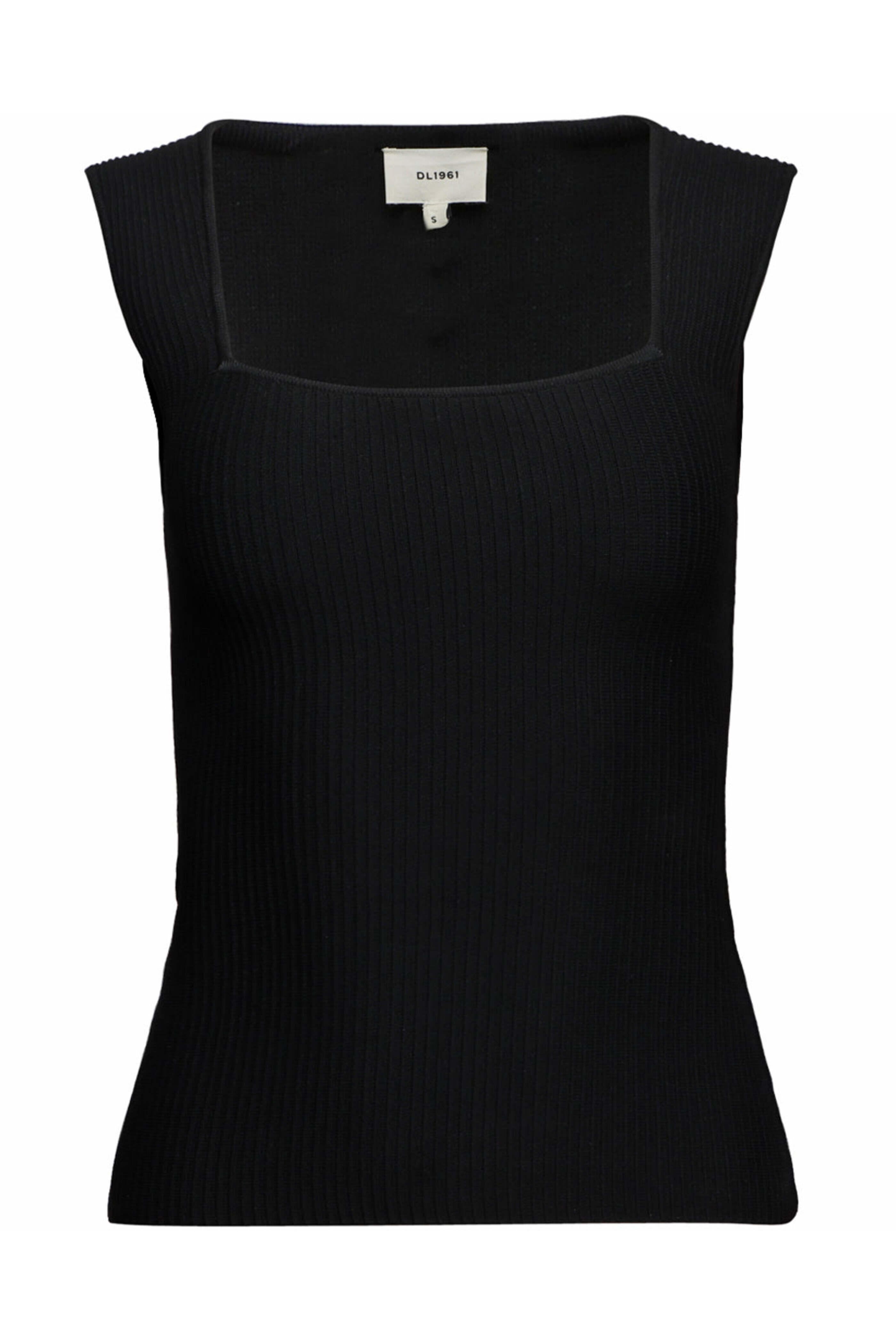 DL1961 - Black Square Neck Top