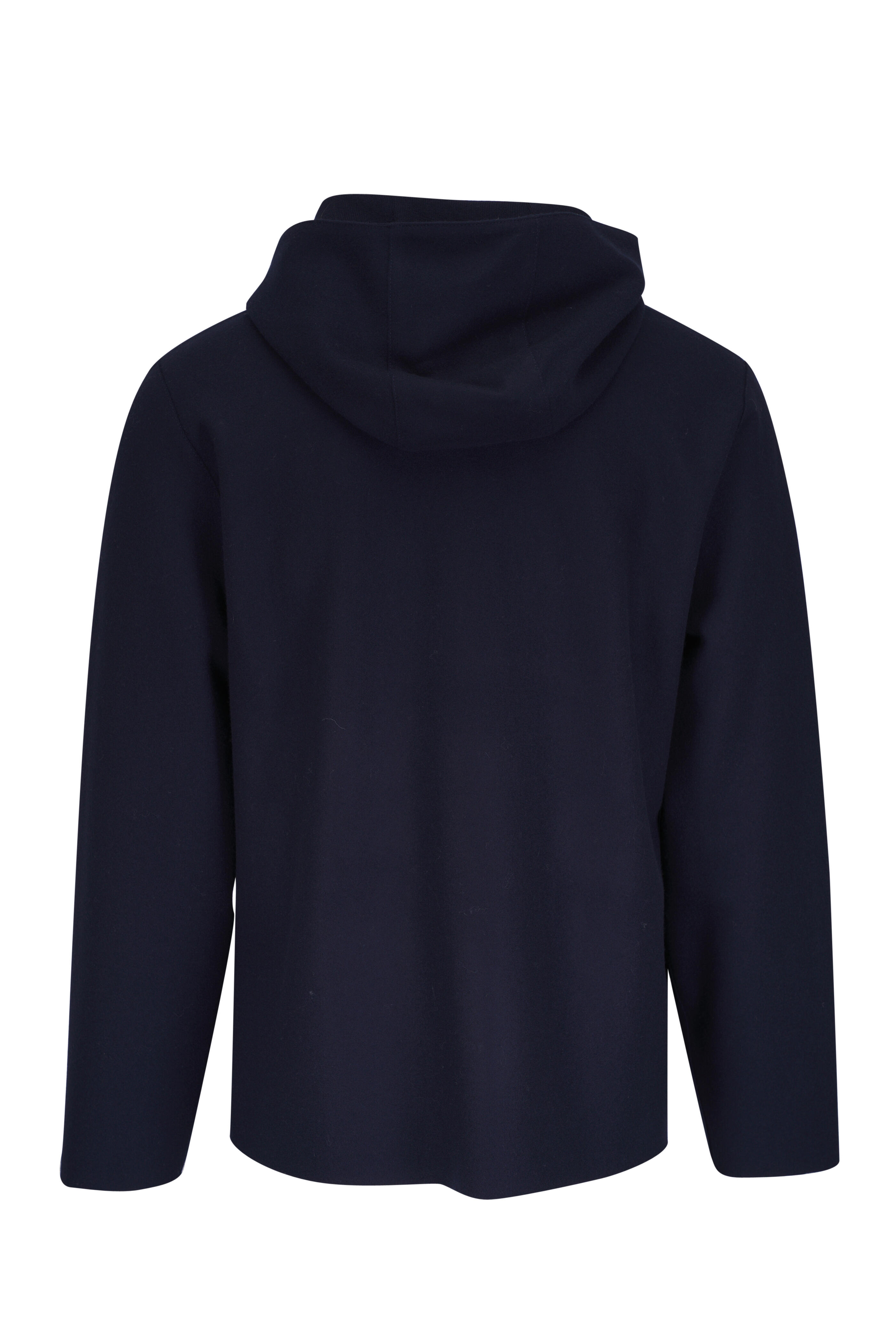 Loro Piana 青色 ブルゾン Loro Piana - Breia Navy Blue Hoodie | Mitchell Stores