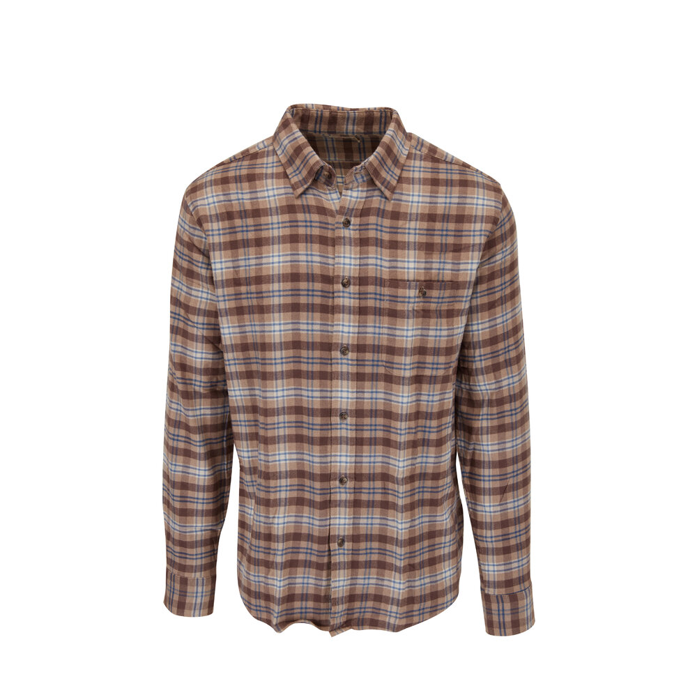 Faherty Brand - Movement™ Ridgeline Plaid Flannel Sport Shirt