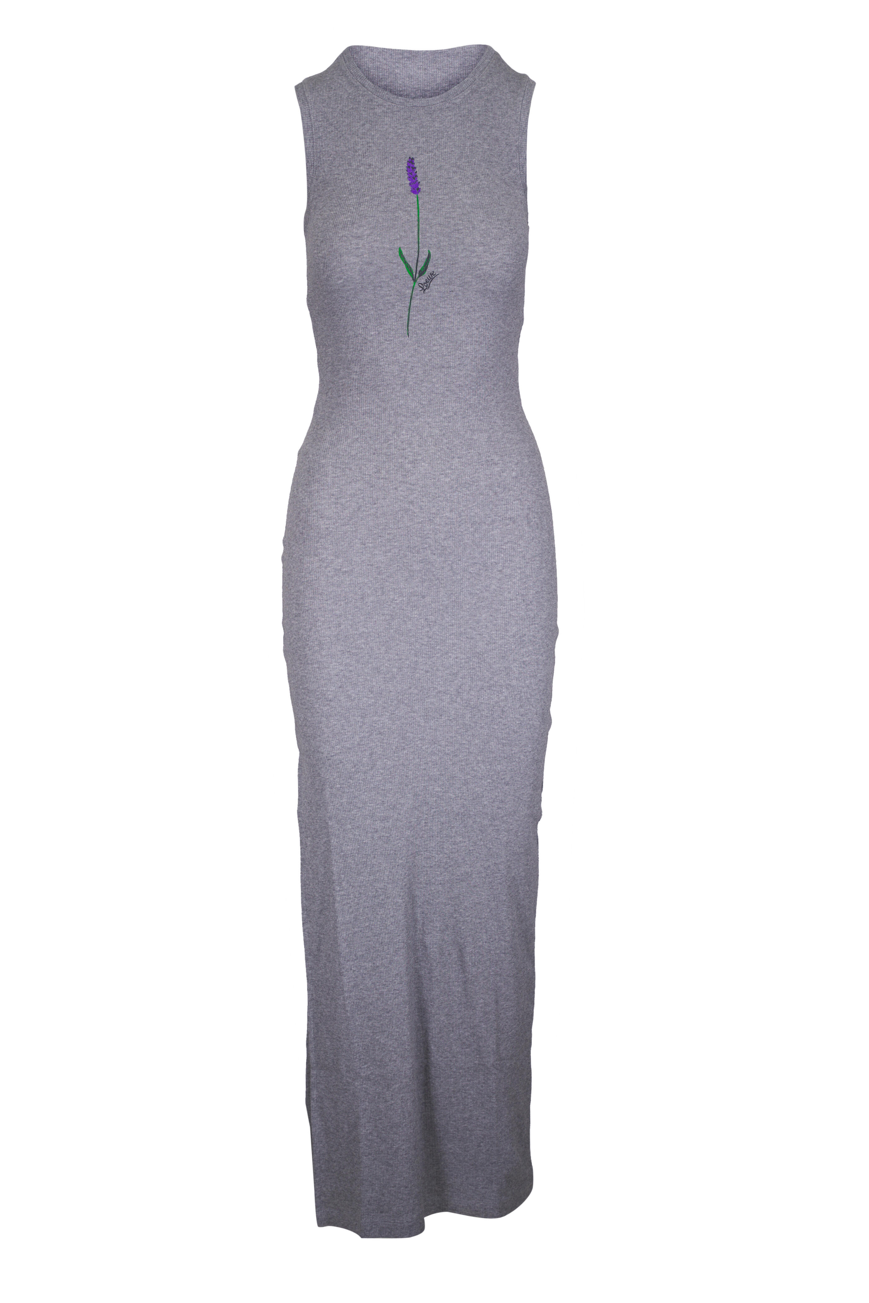 Loewe - Gray Mélange Tank Dress | Mitchell Stores