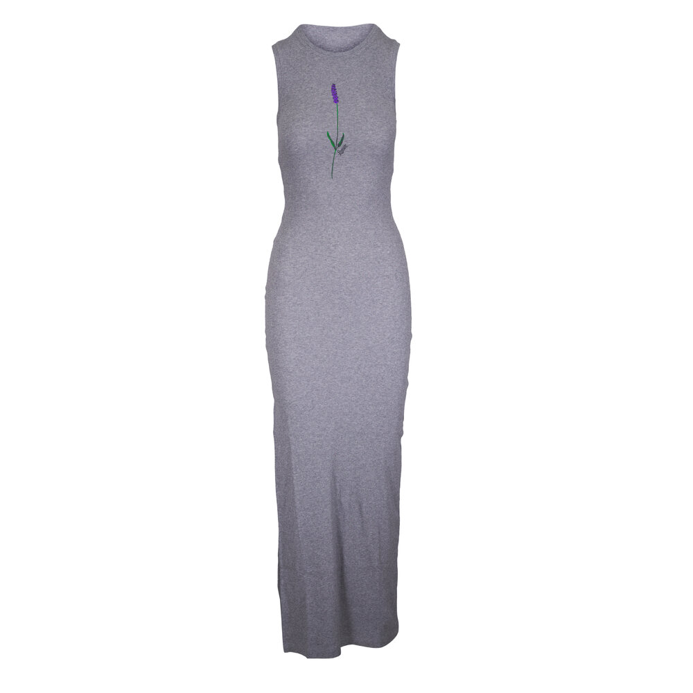 Loewe - Gray Mélange Tank Dress | Mitchell Stores