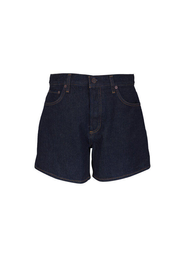Agolde Leith Rinse Denim Shorts