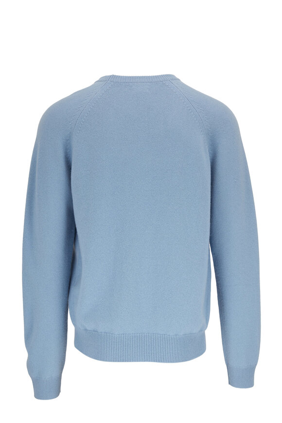 Tom Ford - Light Blue Cashmere Crewneck Sweater