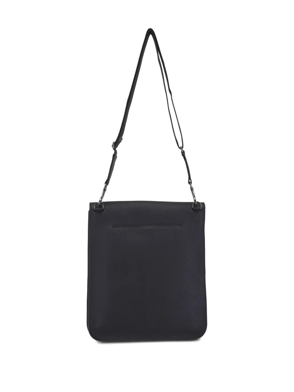 Akris - Large Anouk Black Leather Messenger Bag