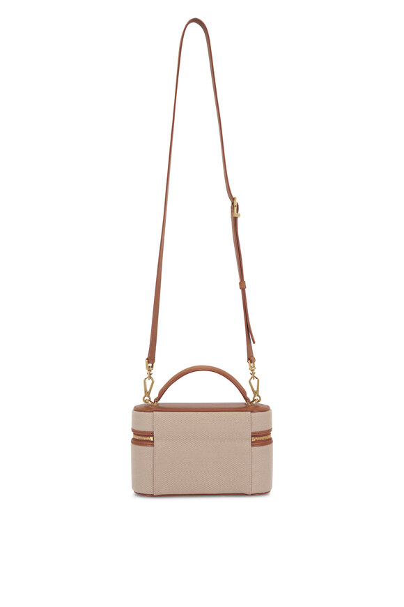 Saint Laurent Vanity Desert Dusk & Brick Top Handle Bag - view 4