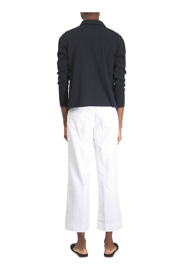 Frank & Eileen Wexford White Wide Leg Pant - view 4