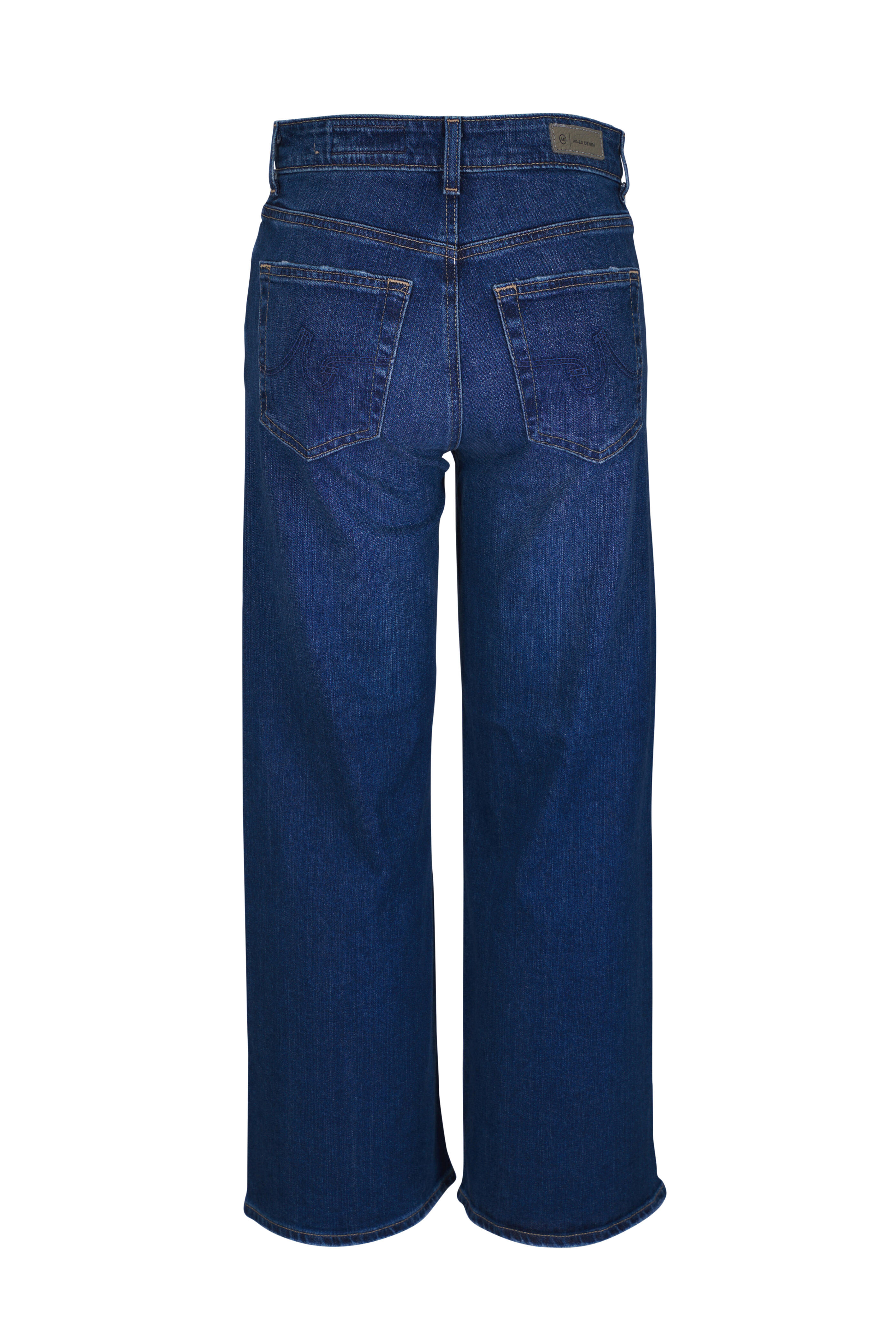 AG - Saige 7 Years La Jolla Wide Leg Crop Jean | Mitchell Stores