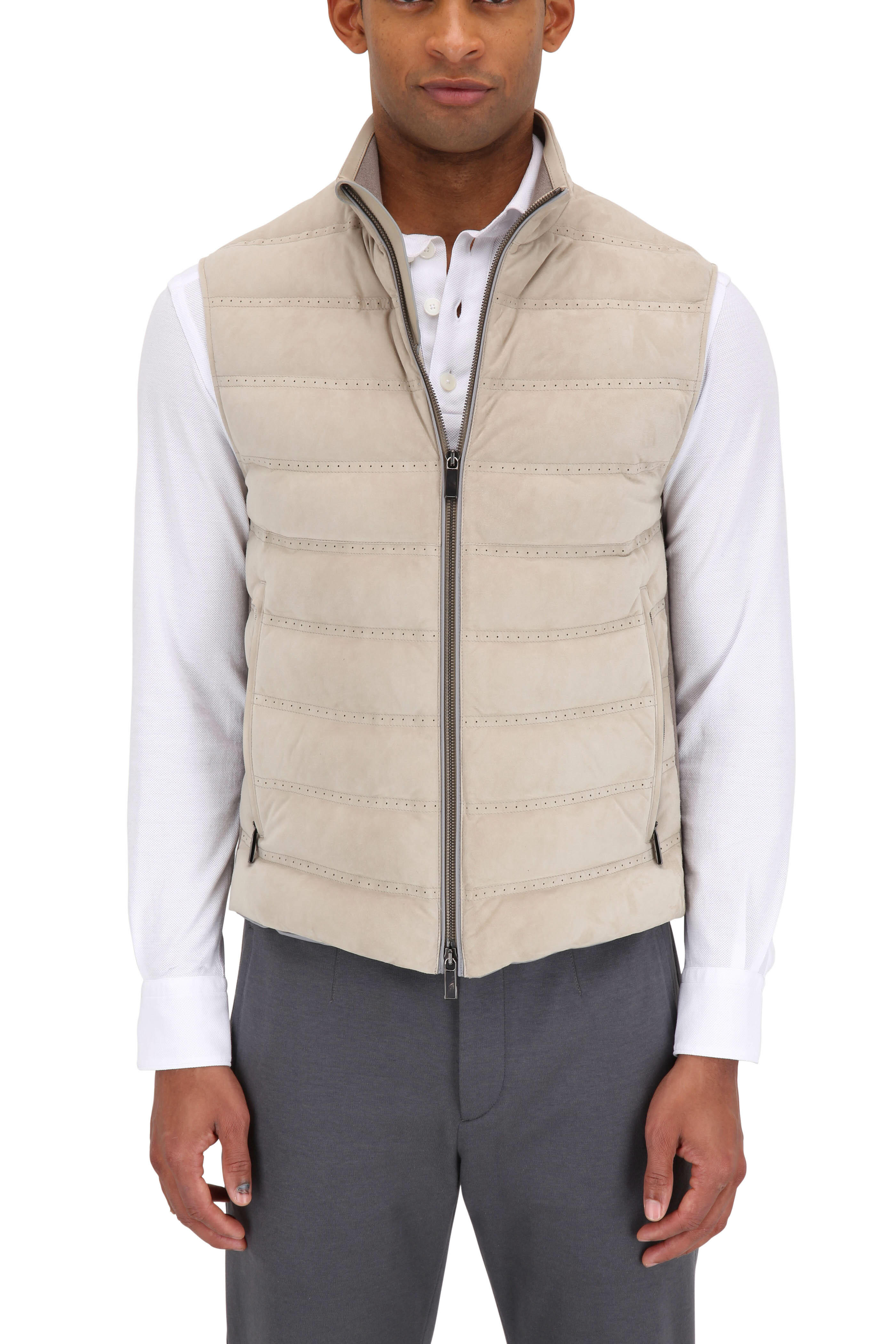 semoh 21aw Wool ZIP Vest-