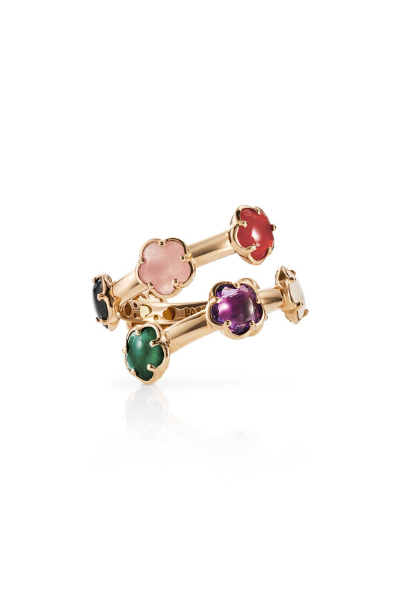 Pasquale Bruni 18k Rose Gold Figlia Dei Fiori Ring