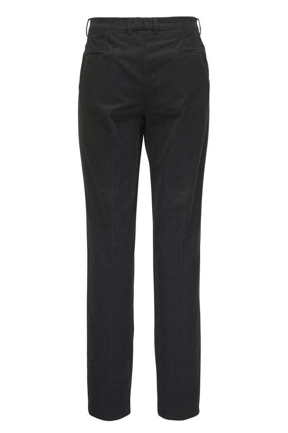 Brunello Cucinelli Charcoal Gray Corduroy Casual Pant - view 2