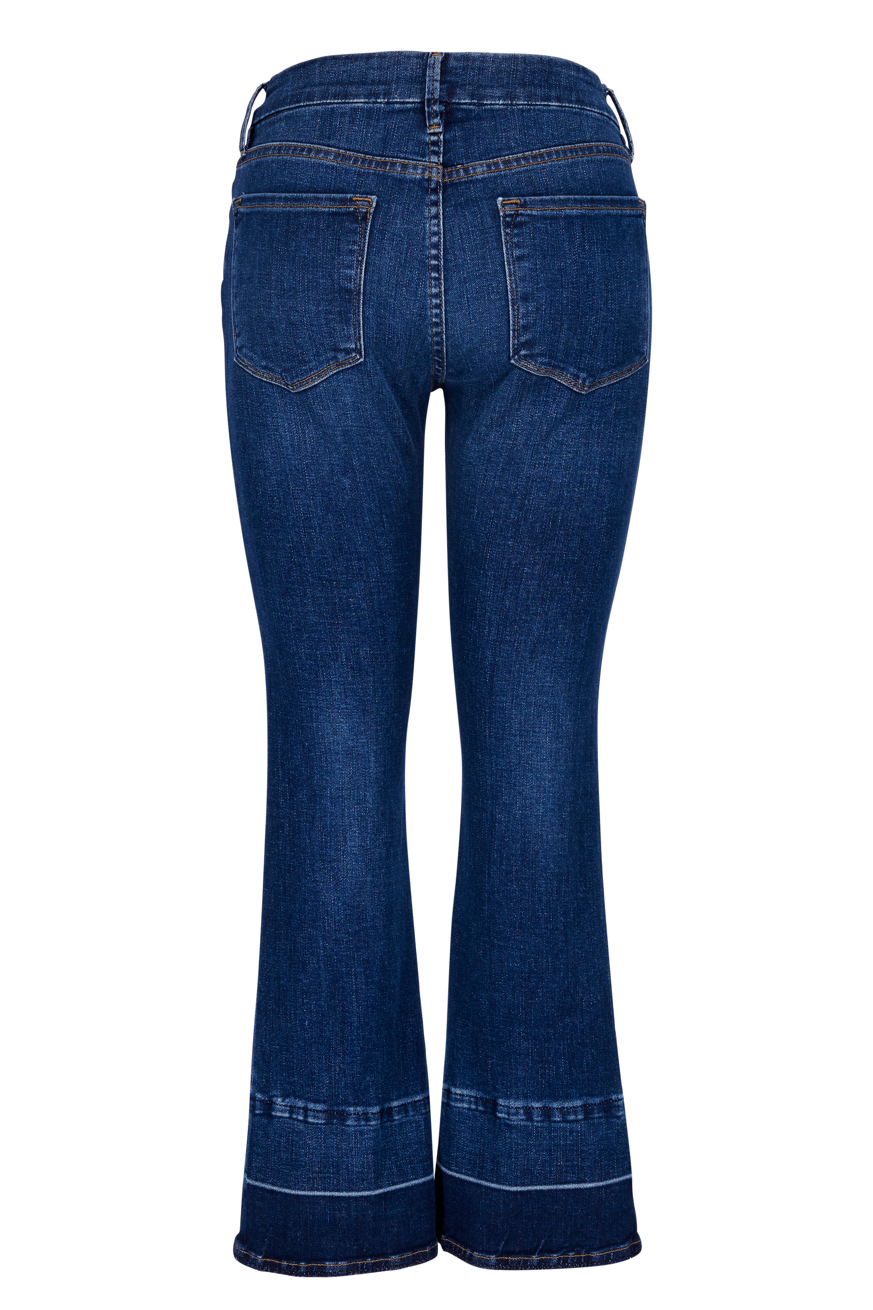 Frame - Le Crop Mini Boot Released Hem Jean