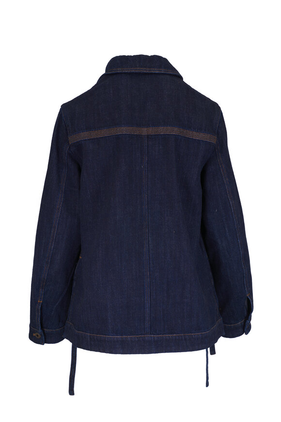 Loewe - Indigo Blue Workwear Jacket