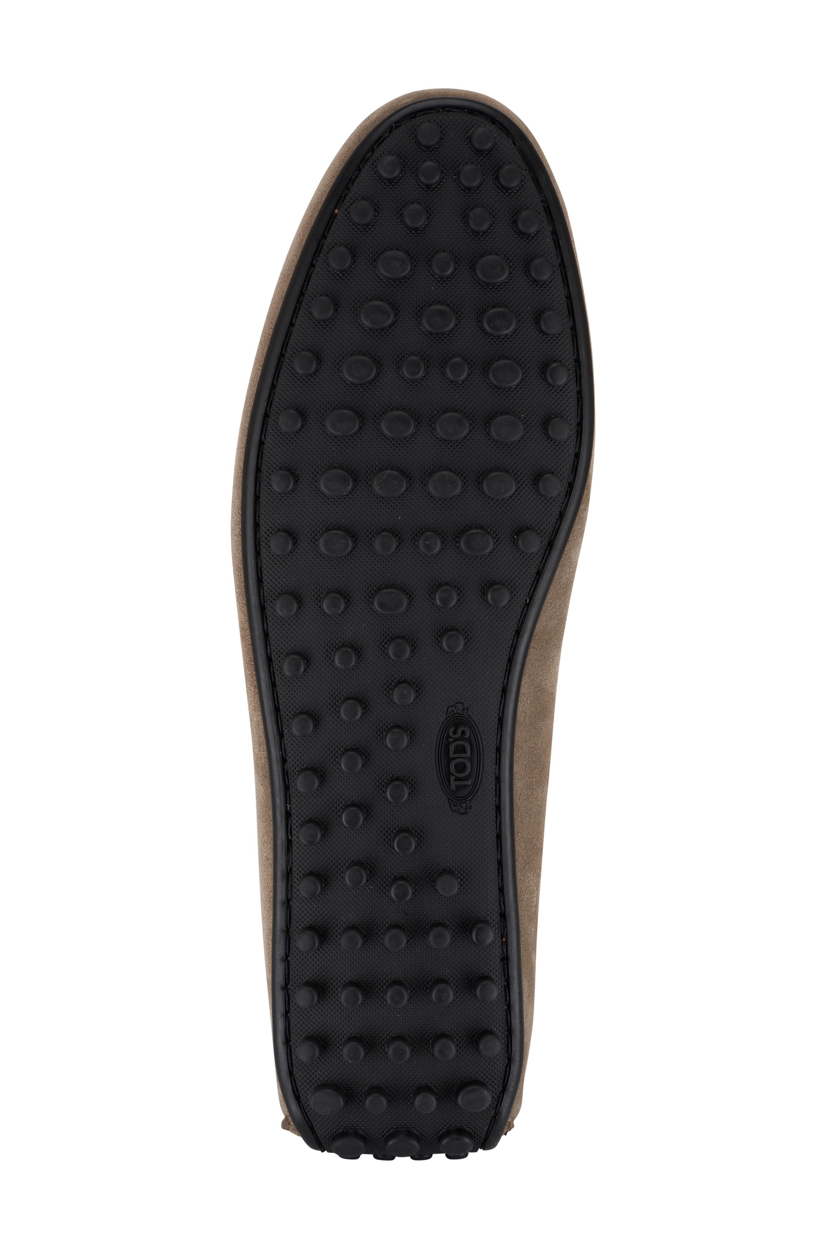 Tod's - Gommini Taupe Suede Laccetto City Loafer