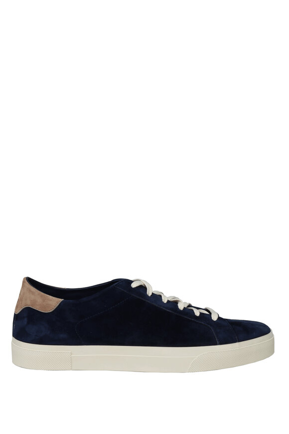 Brunello Cucinelli - Light Gray Nubuck Low Top Sneaker