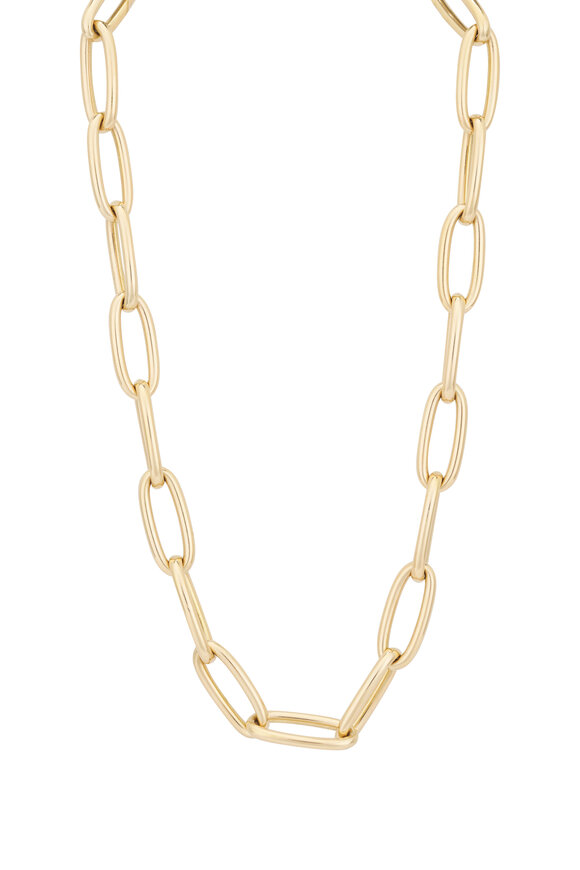 Kai Linz 14k Yellow Gold Jumbo Link Necklace