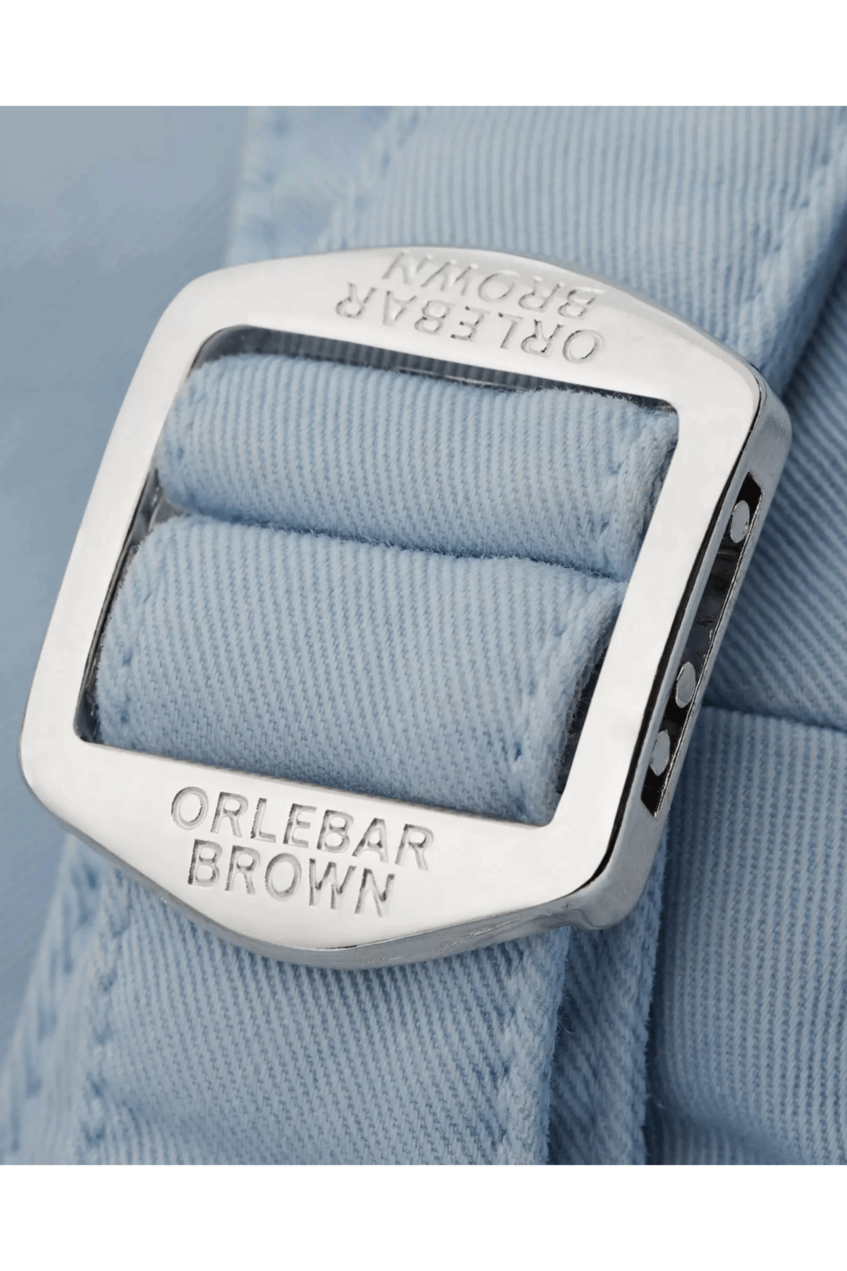 Orlebar Brown - Ice Blue Dane II Cotton Twill Short