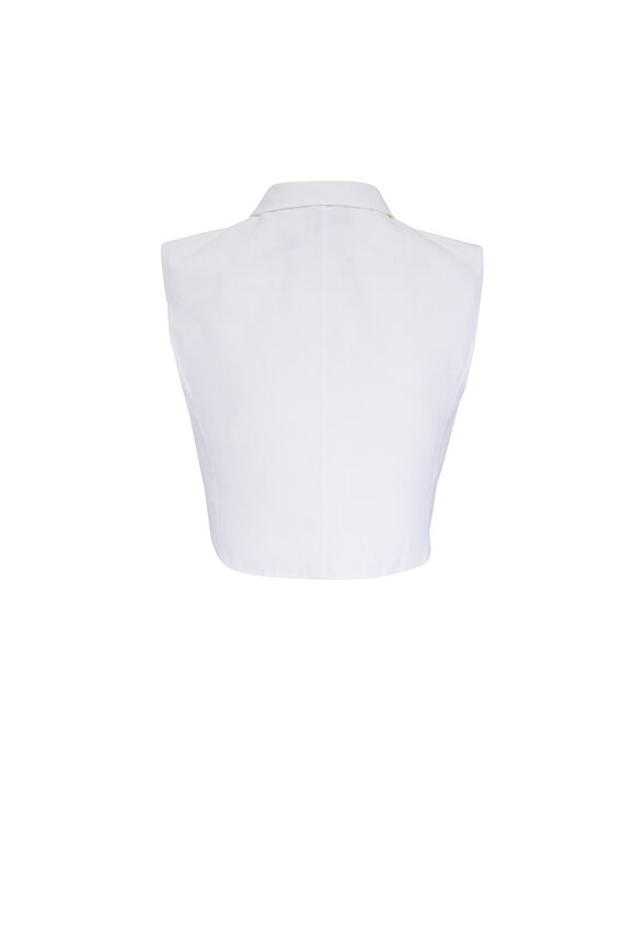 Akris Hester Ecru Short Vest - view 2