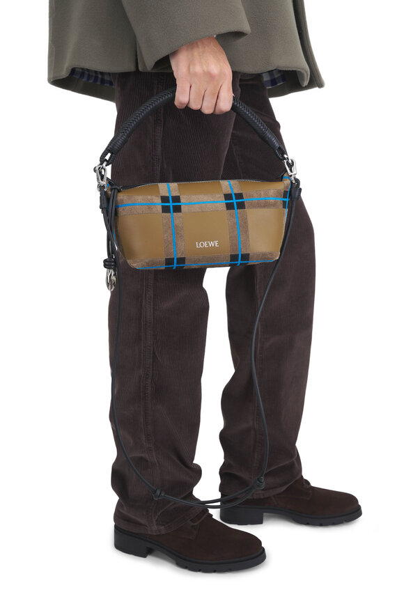 Loewe Mini Cala Check Intarsio Shoulder bag - view 4