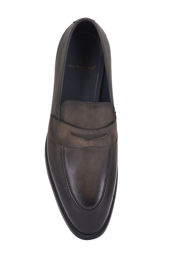 Di Bianco Aviano Fog Leather Penny Loafer - view 3