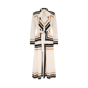ZIMMERMANN 8066DR25RPTL 関税送料込 ZIMMERMANN Navy blue wrap midi dress | TheDoubleF
