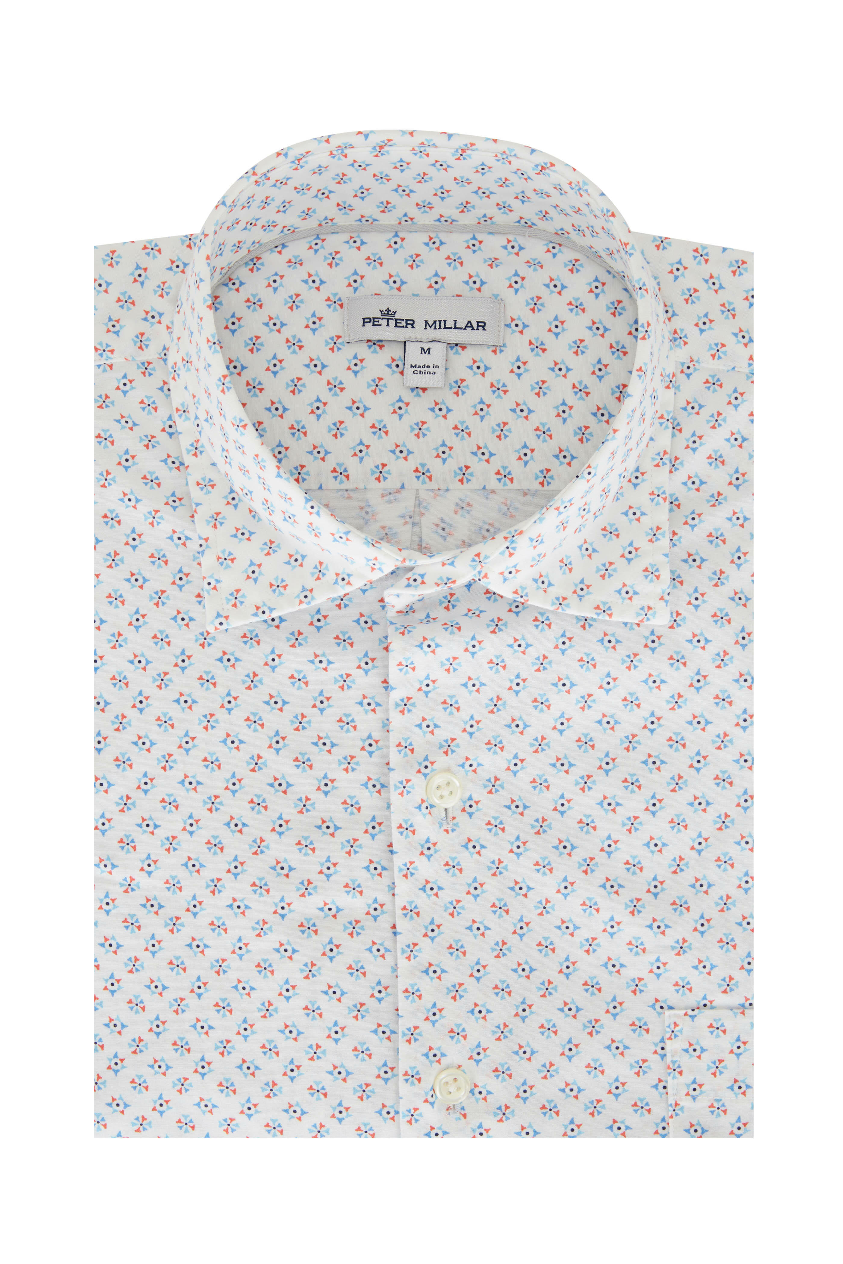 Peter Millar - Shark Tooth Short Sleeve Sportshirt - view 1