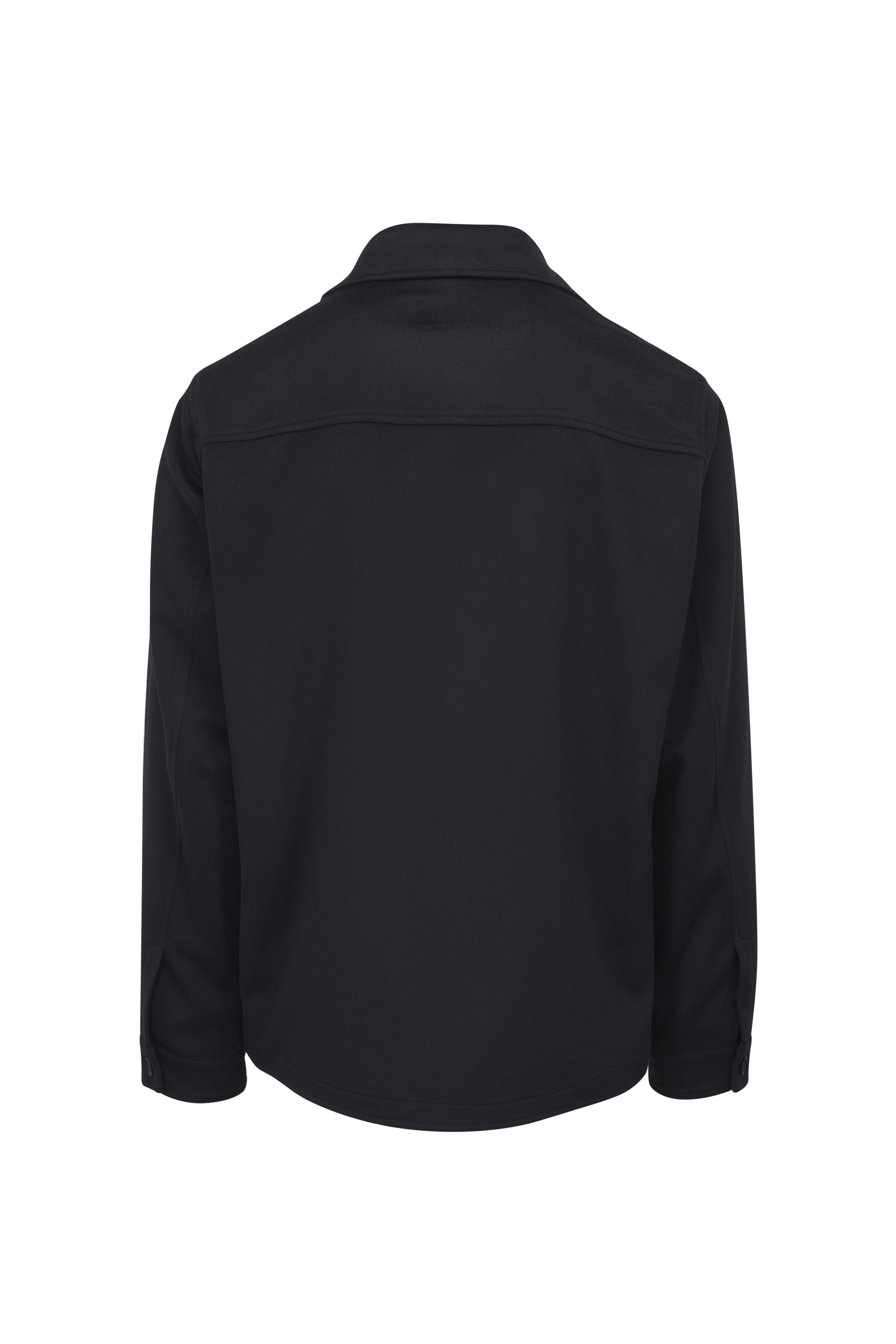 Maurizio Baldassari - Navy Cashmere Overshirt
