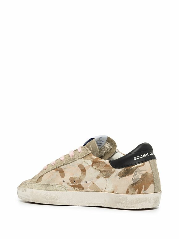 Golden Goose - Super-Star Ice Gray Camo Low Top Sneaker