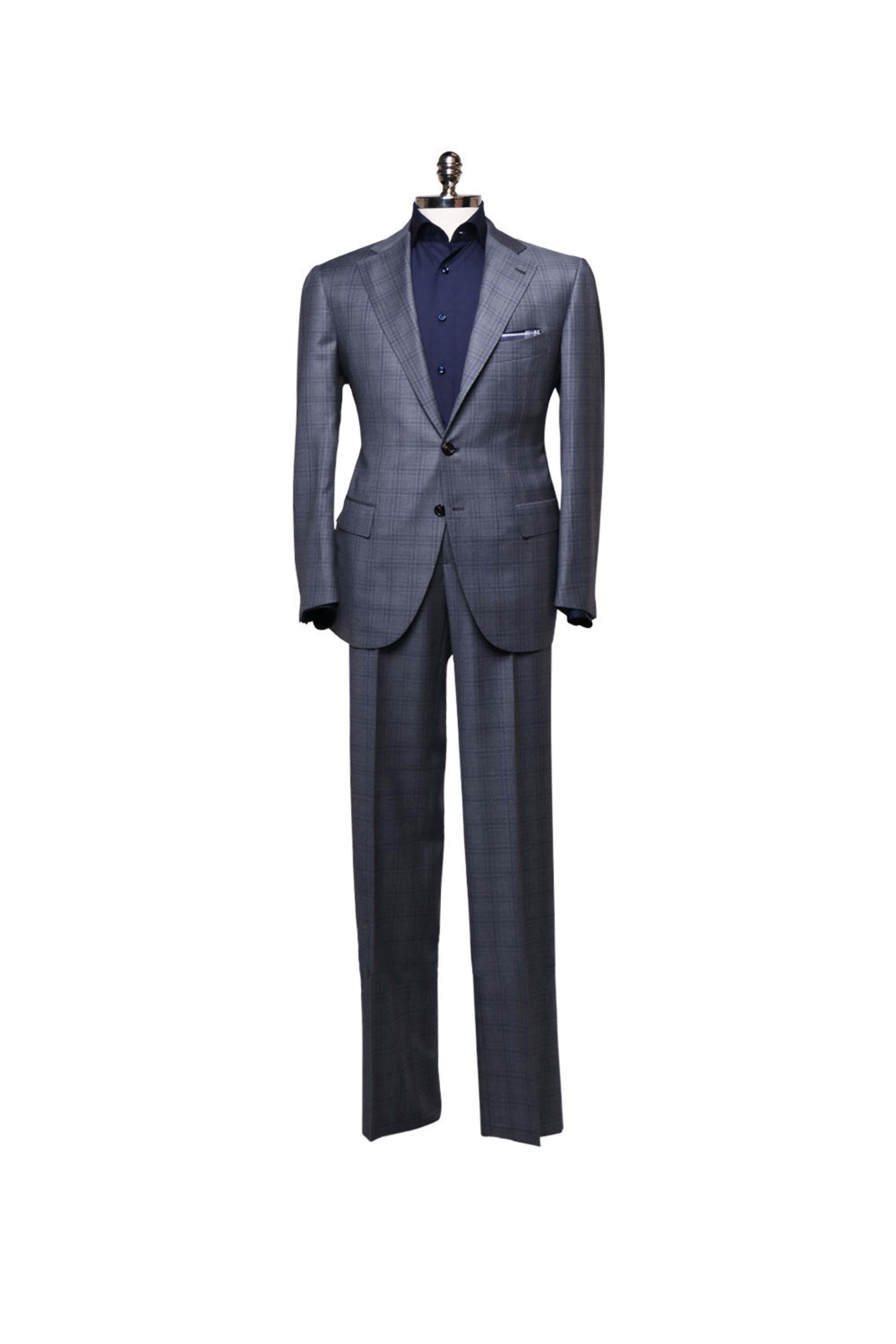 その他 Cesare Attolini Cesare Attolini Suit Gray Stripes EU 58/ US 48 - Tie Deals