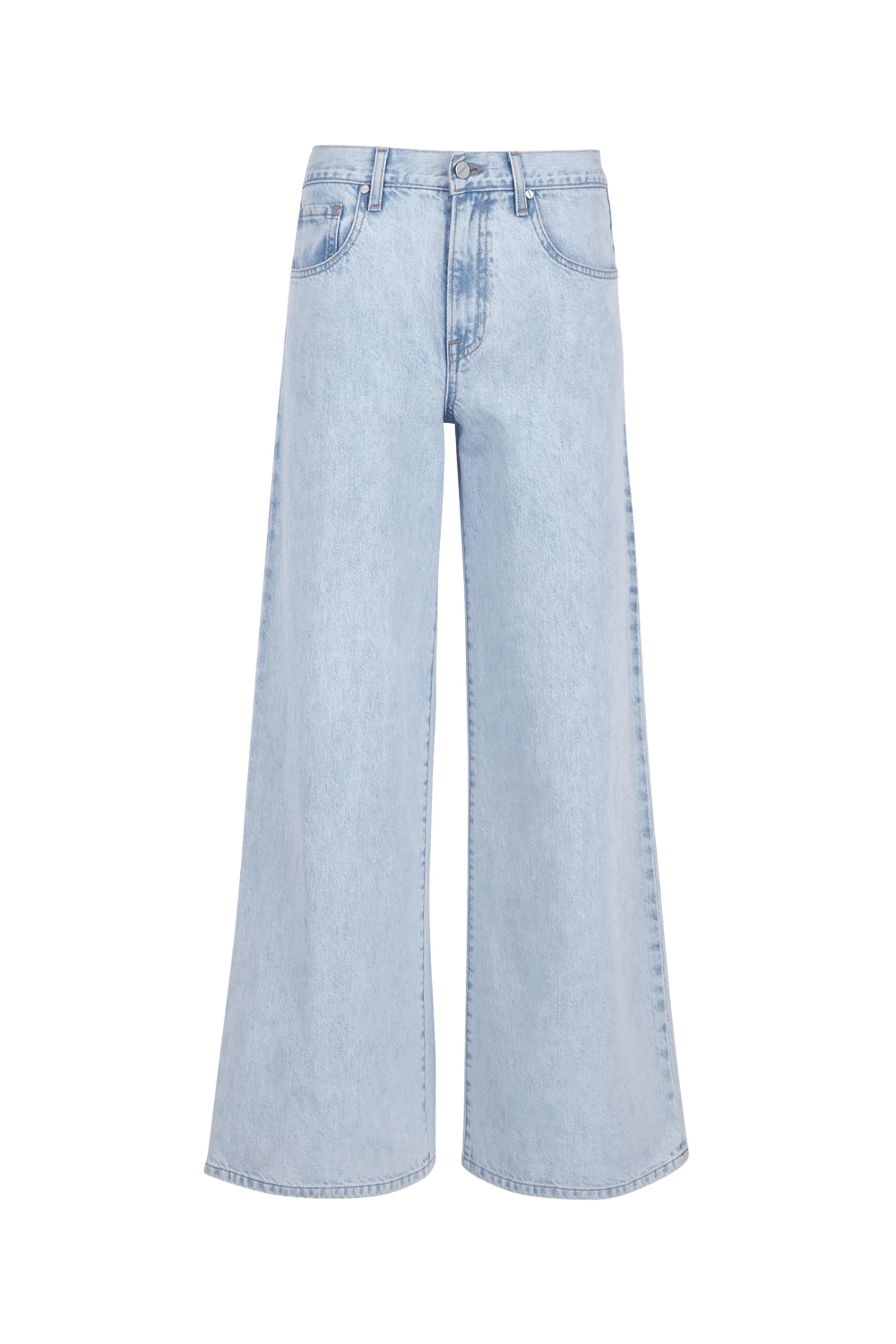 TWP - Light Wash Tiny Dancer Wide-Leg Jean