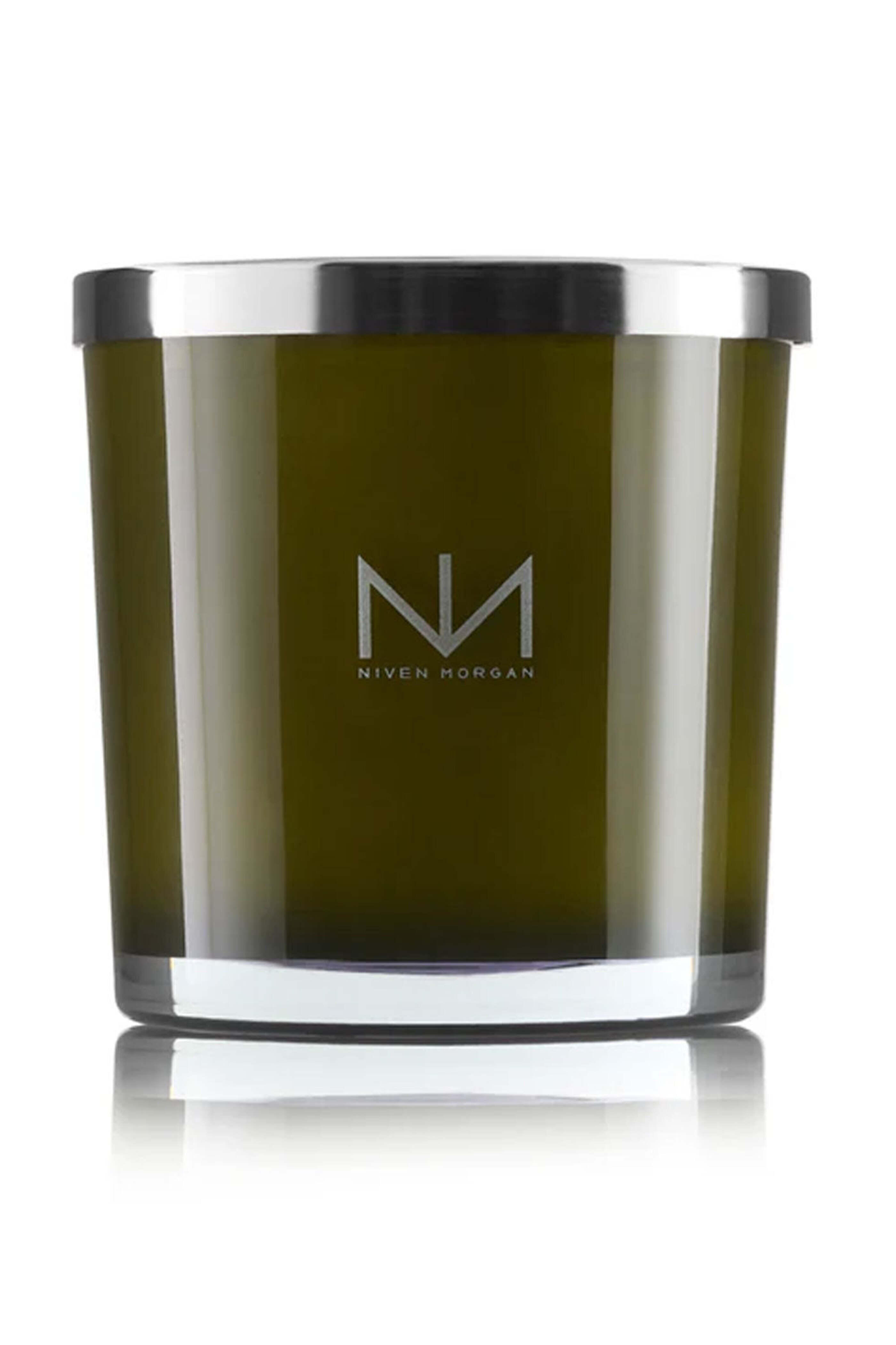 Niven Morgan - White Flower & Pine Candle