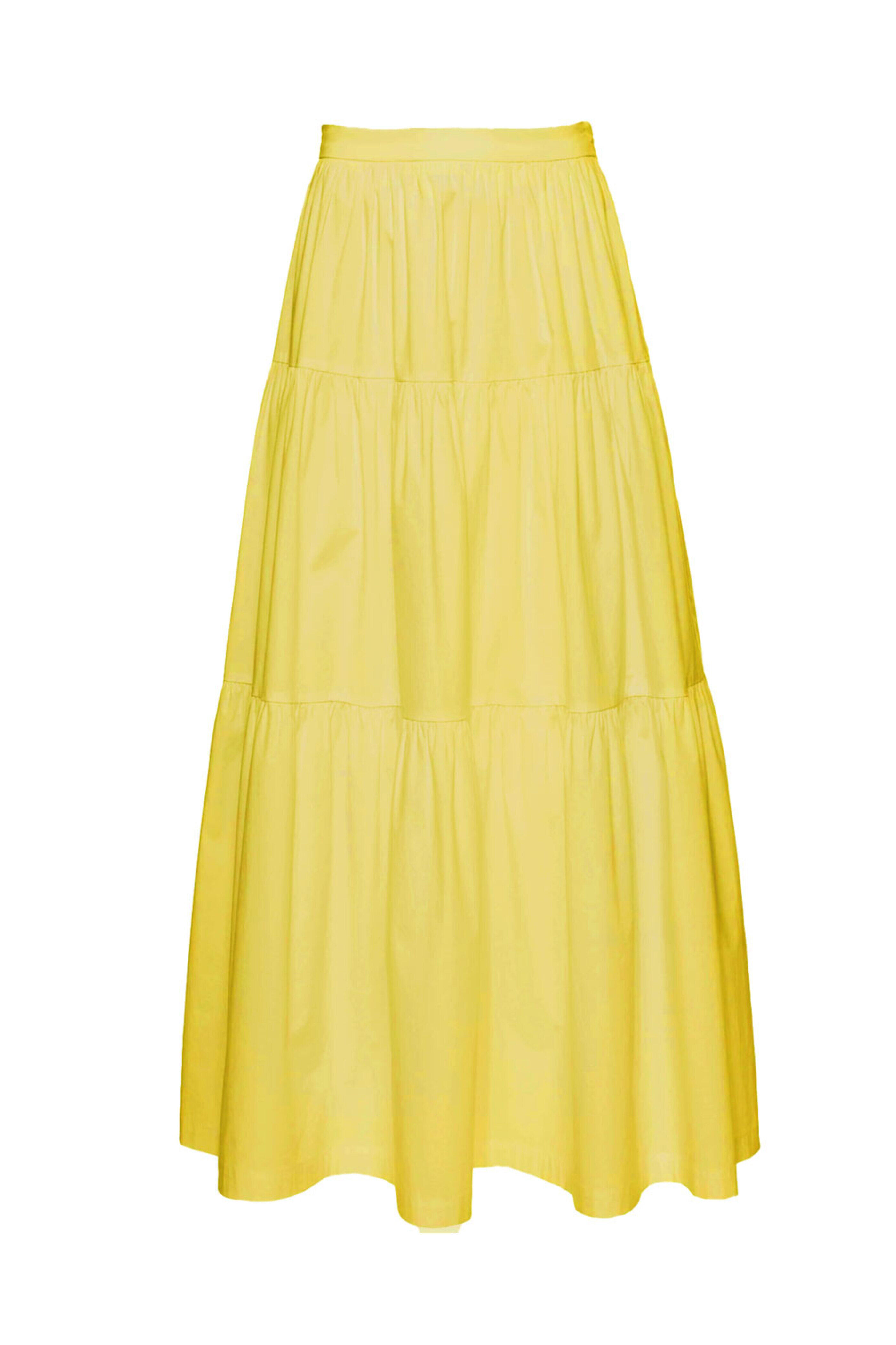 Staud - Wallflower Tiered Sea Midi Skirt