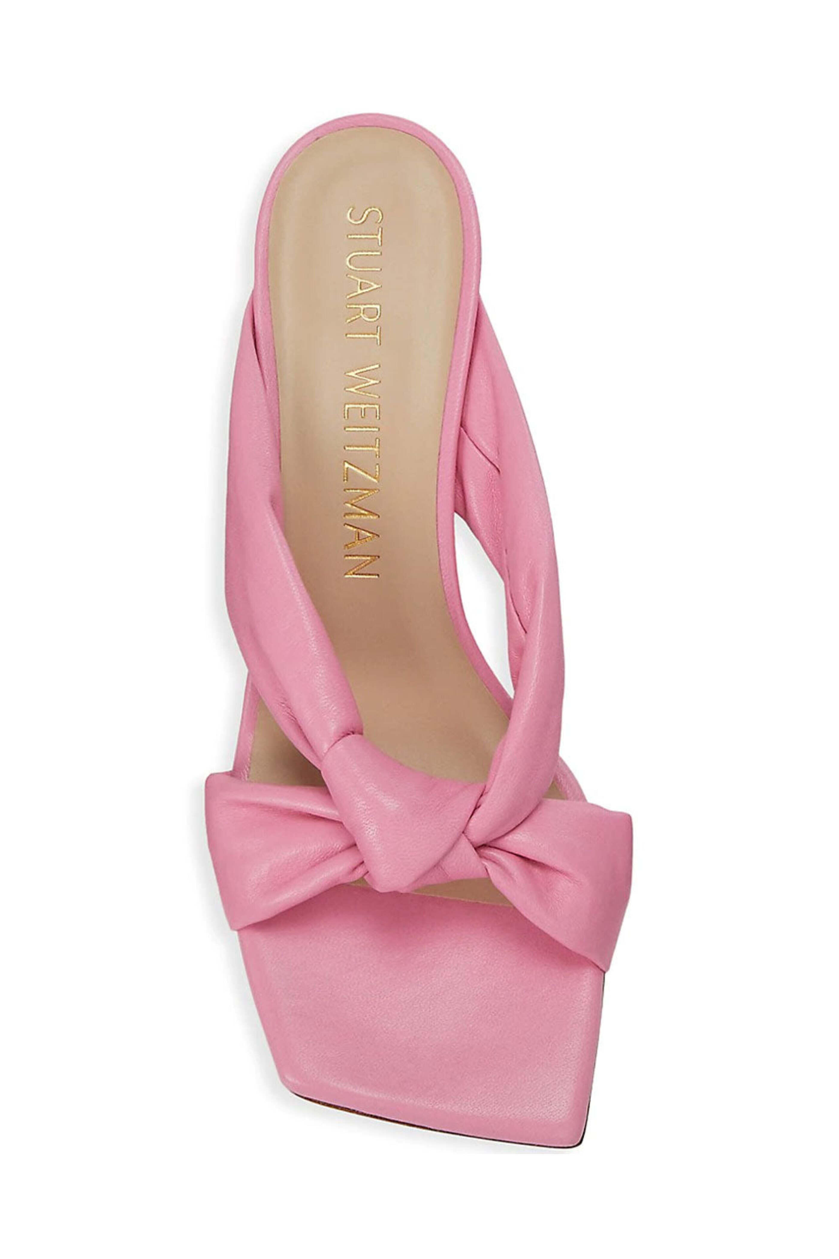 Stuart Weitzman - Playa 75 Knot Sandal in India Pink
