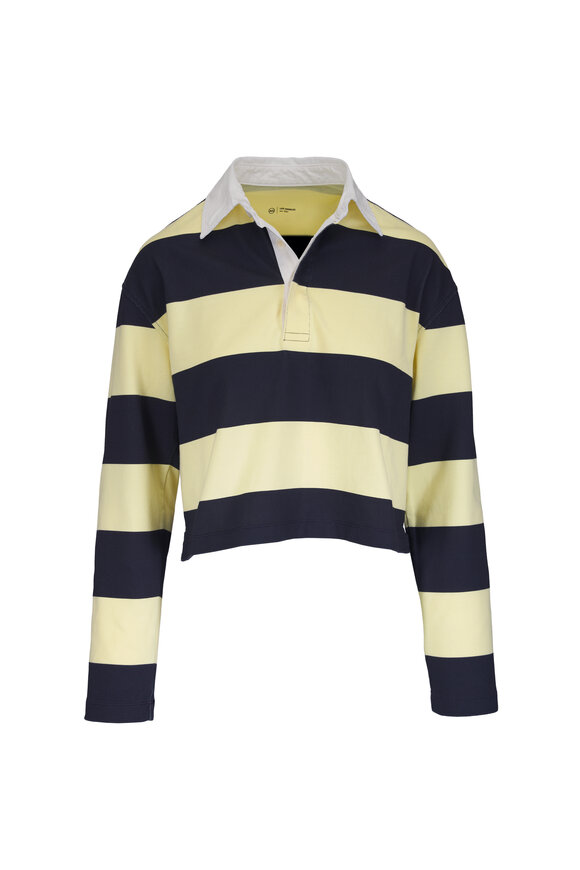 AG Londyn Yellow & Navy Stripe Rugby Shirt - view 1